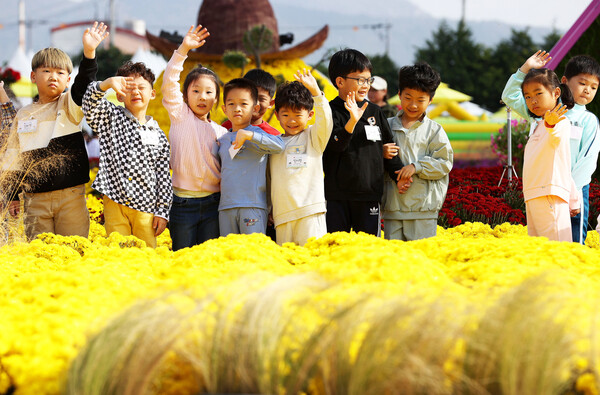 지난해 강진만 춤추는 갈대축제장 모습 (사진=강진군)