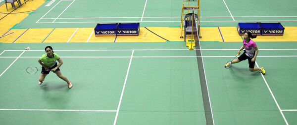 강진군, 전남 여성가족 및 시니어 배드민턴 대회 개최 (사진=강진군)