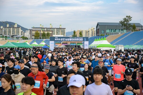 순천시, ‘제25회 순천 남승룡마라톤대회’ 성황리 개최 (사진=순천시)