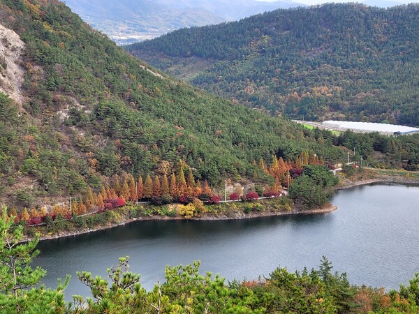 보성군, 오봉산 용추동과 칼바위 일원 명승 지정. 사진은 오봉산 해평호수 (사진=보성군)